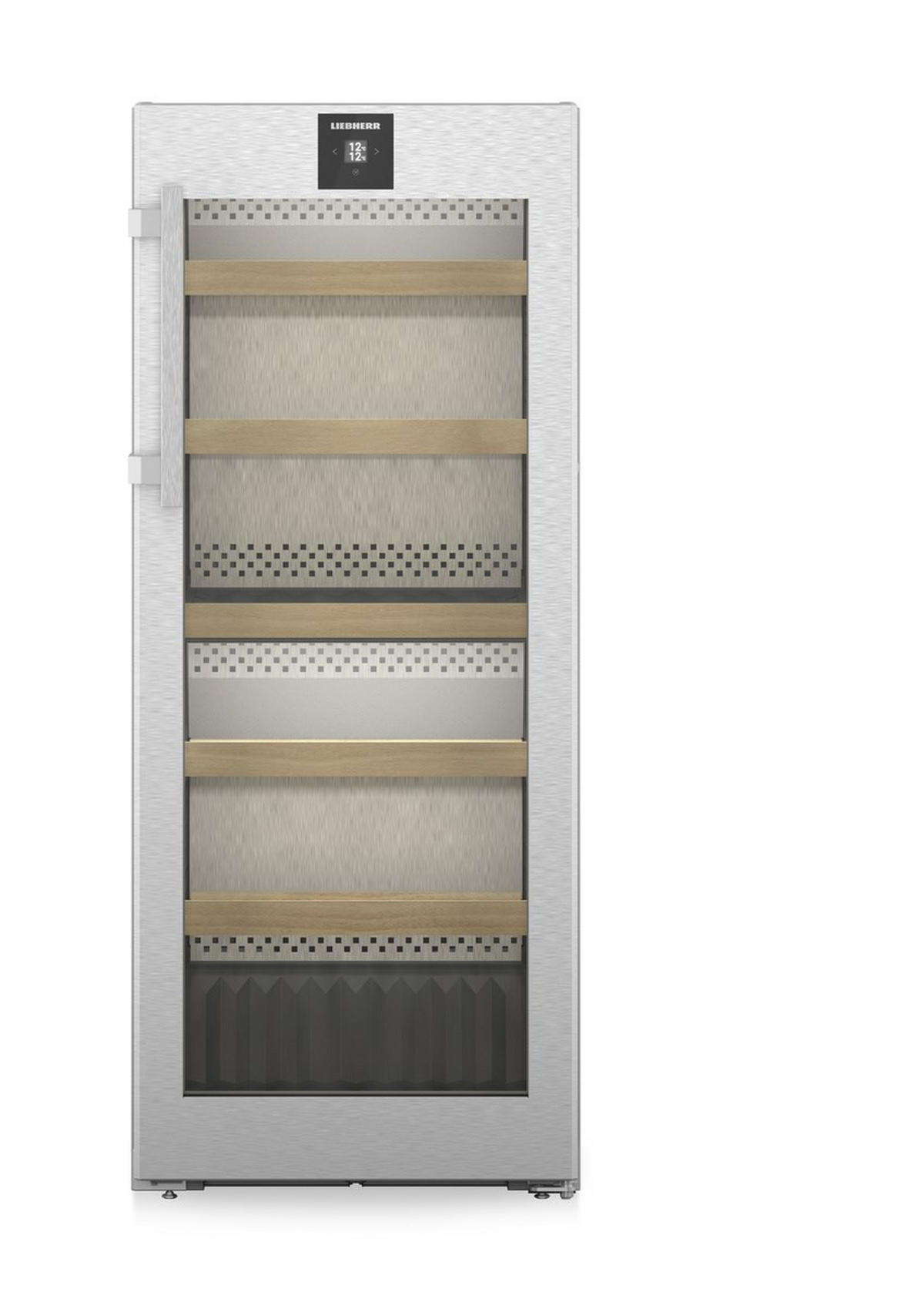 WEINKÜHLSCHRANK WPSD4652  - Grau, Basics, Metall (59,7/145,4/67,5cm) - Liebherr