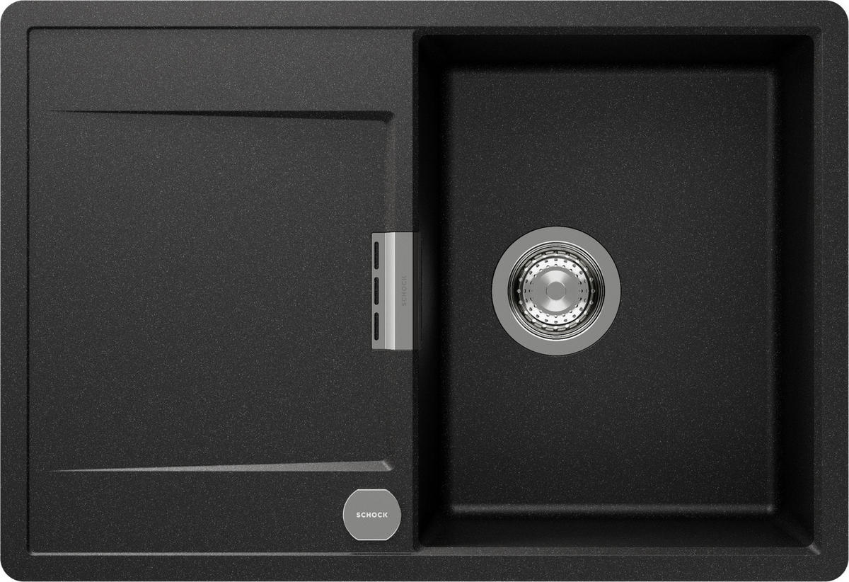 SPÜLE MOND100SFBSTO  - Grau, Basics, Stein (74/30,5/51cm) - Schock