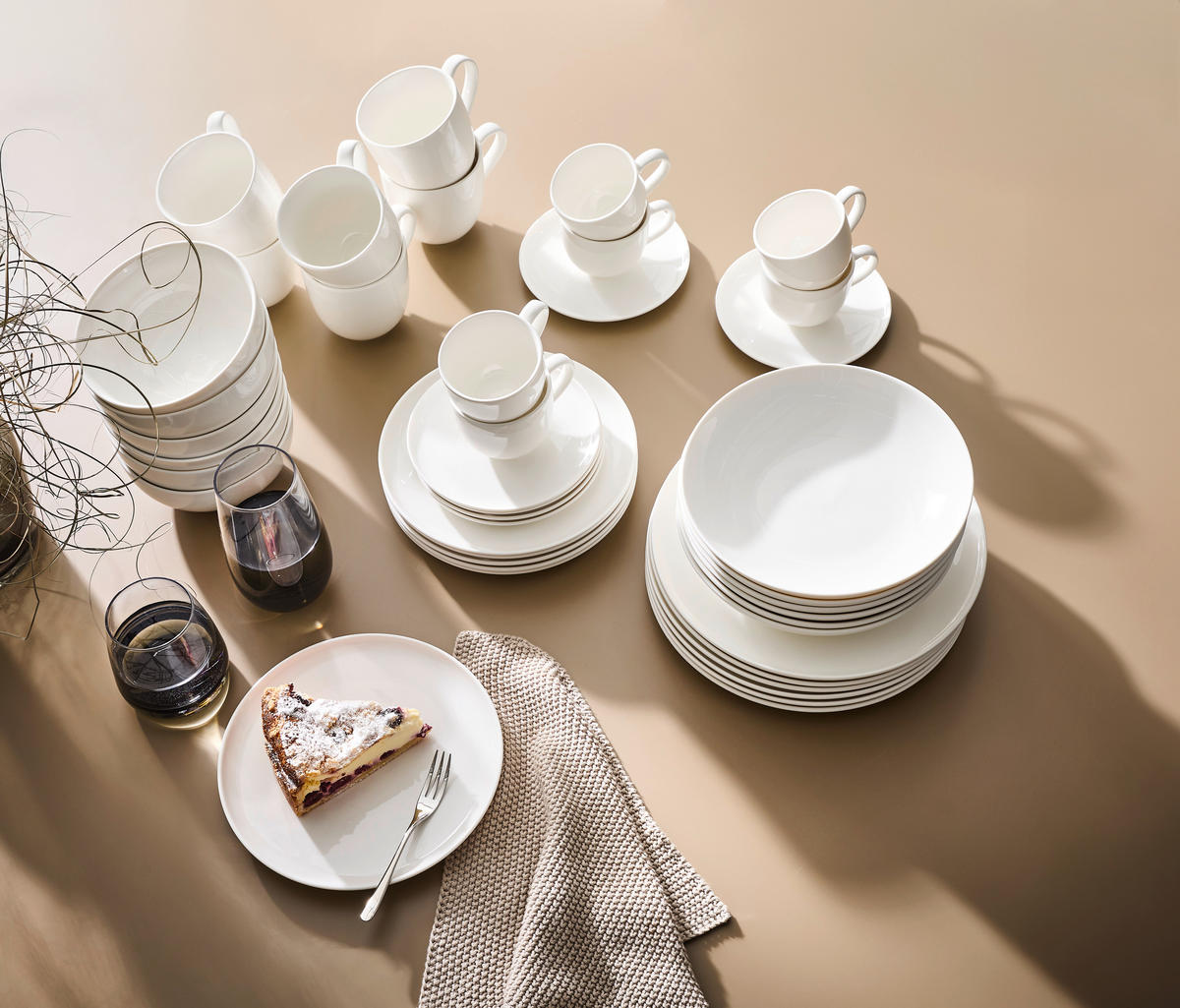 KOMBI SERVIS    42-dijelni   Skagen  - bijela, Design, keramika - Ritzenhoff Breker