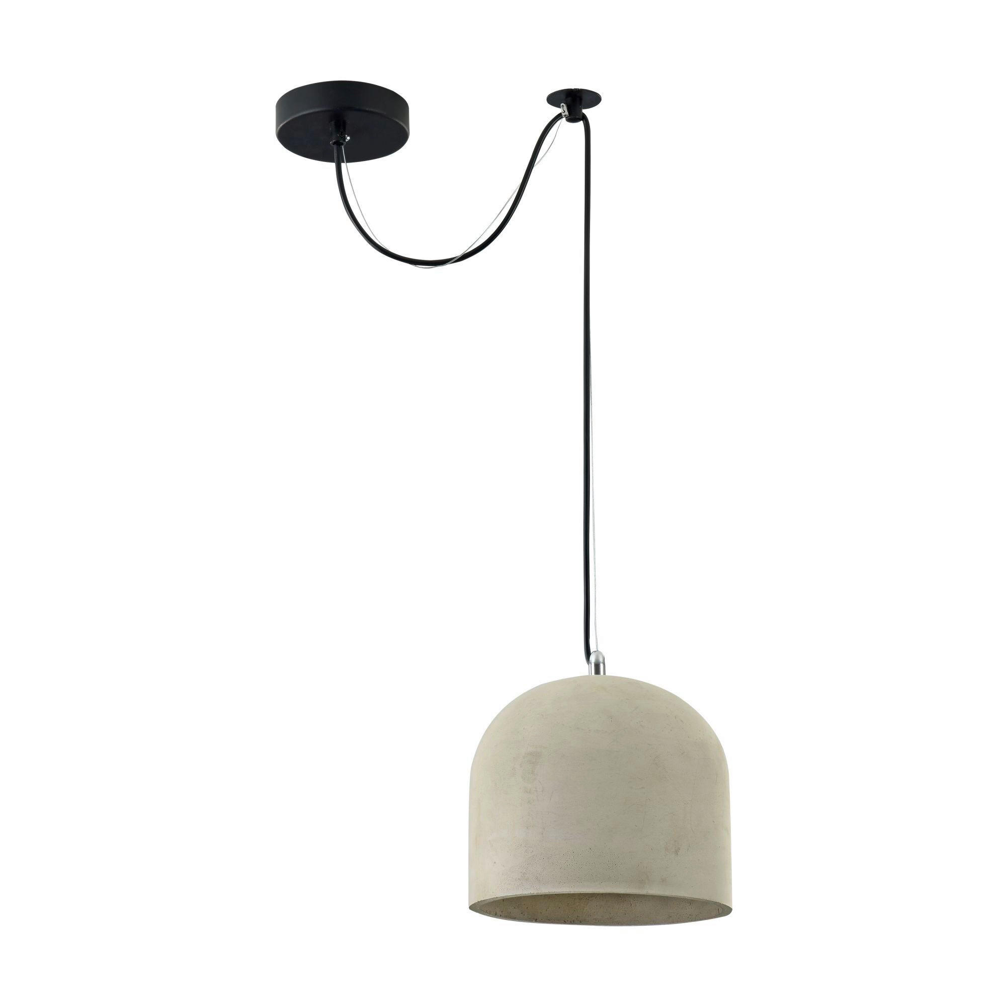 Maytoni Pendelleuchte Loft Grau, Schwarz 20 cm