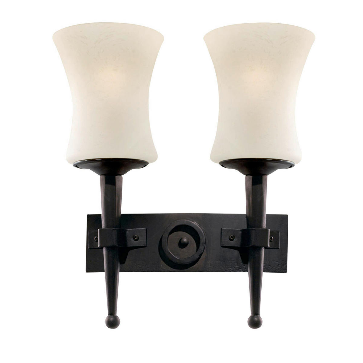 VÄGGLAMPA Cartwheel 31/34 cm   - Romantik / Lanthus, metall/glas (31/34cm)
