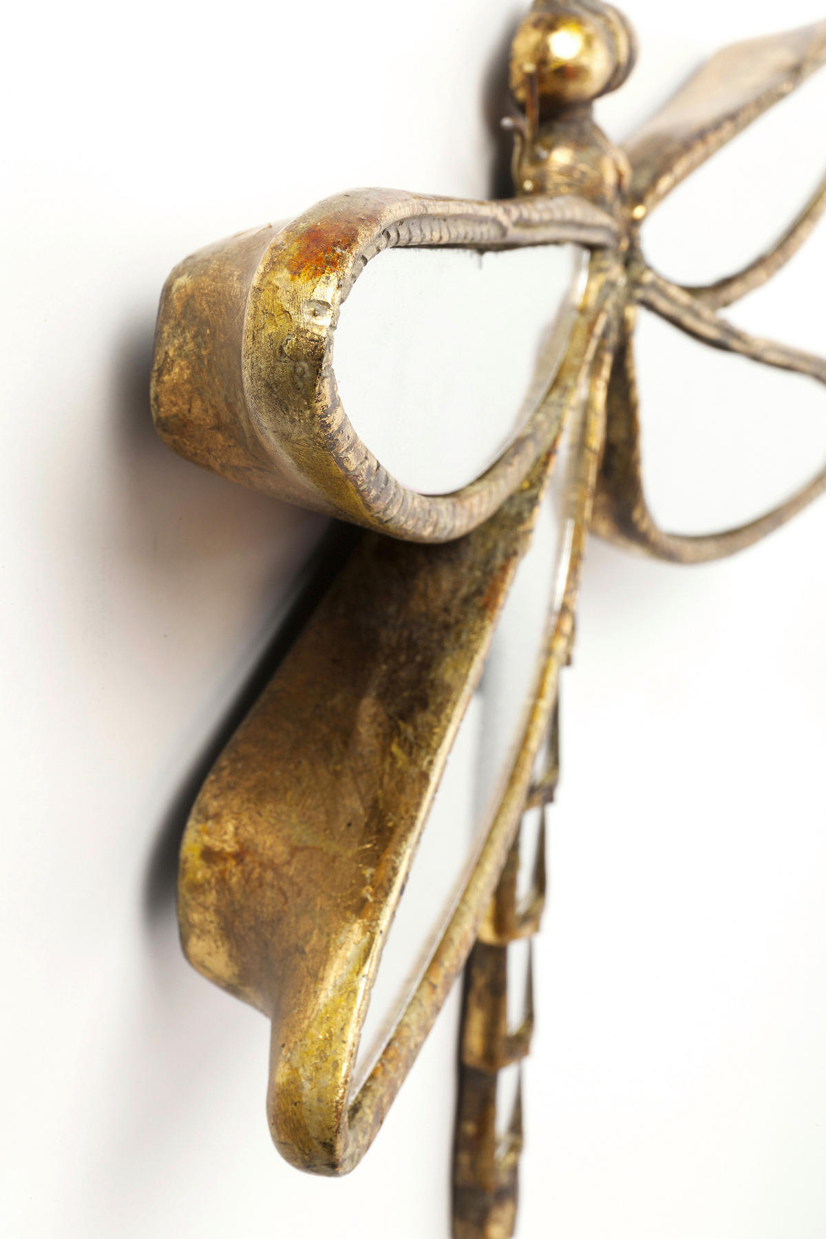 WANDDEKO    - Goldfarben, LIFESTYLE, Glas/Kunststoff (27/35/4cm) - Ambia Home