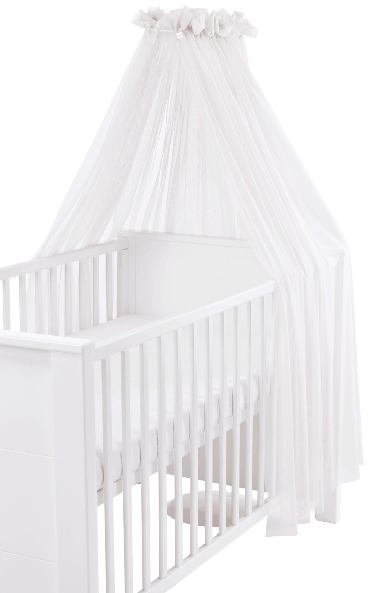 HIMMEL Offwhite Baldachin   - Weiß, Basics, Textil (160/600cm) - Patinio