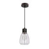 PENDELLEUCHTE 12/12/120 cm  - Transparent/Schwarz, KONVENTIONELL, Metall (12/12/120cm)