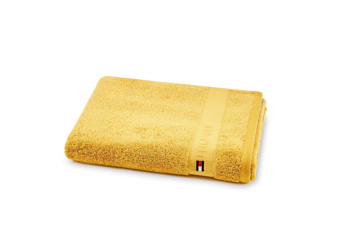 HANDTUCH Plain Goldfarben  - Goldfarben, Basics, Textil (50/100cm) - Tommy Hilfiger
