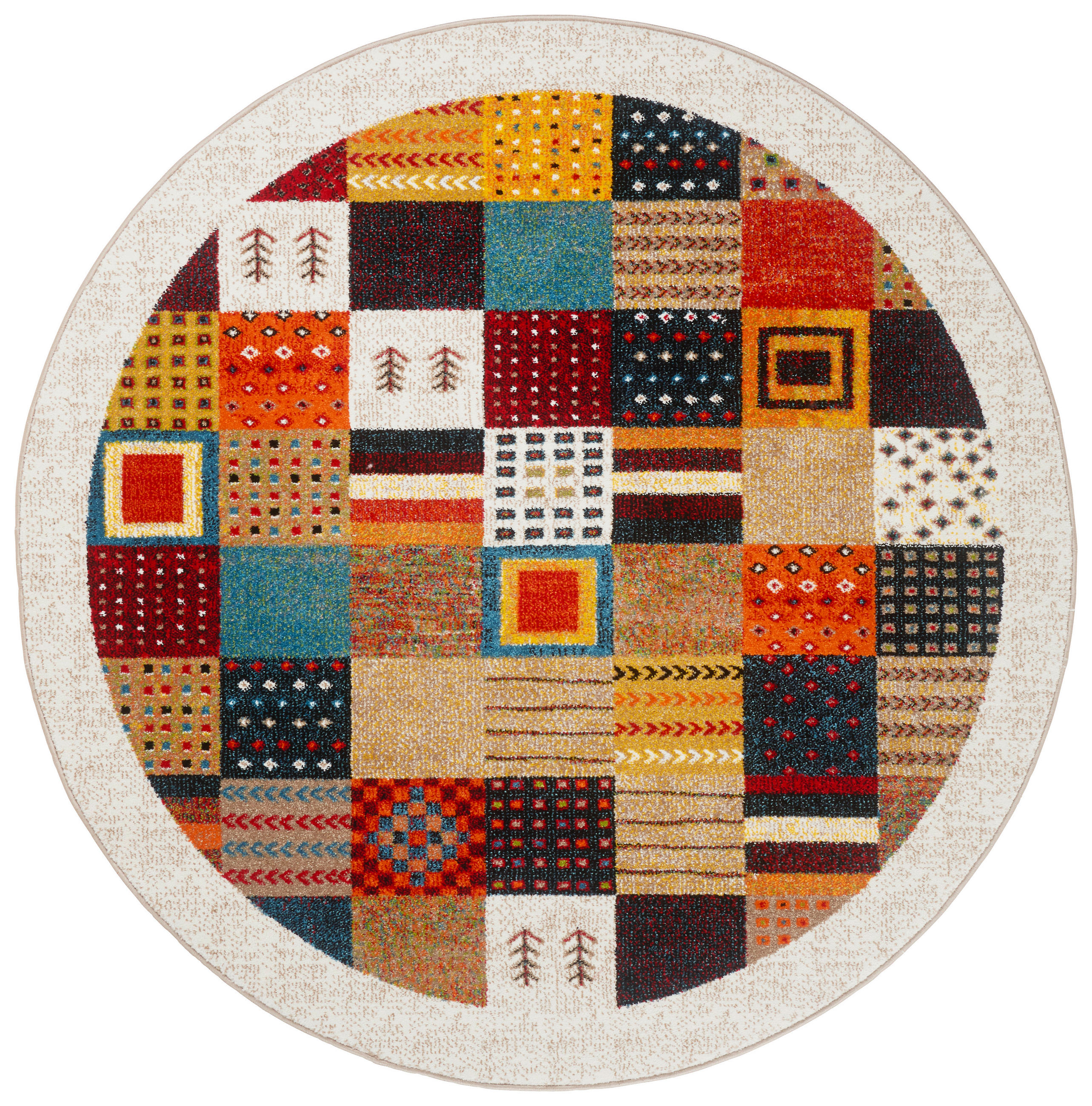 WEBTEPPICH Cassandra 160 cm Cassandra  - Multicolor, Lifestyle, Textil (160cm) - Novel