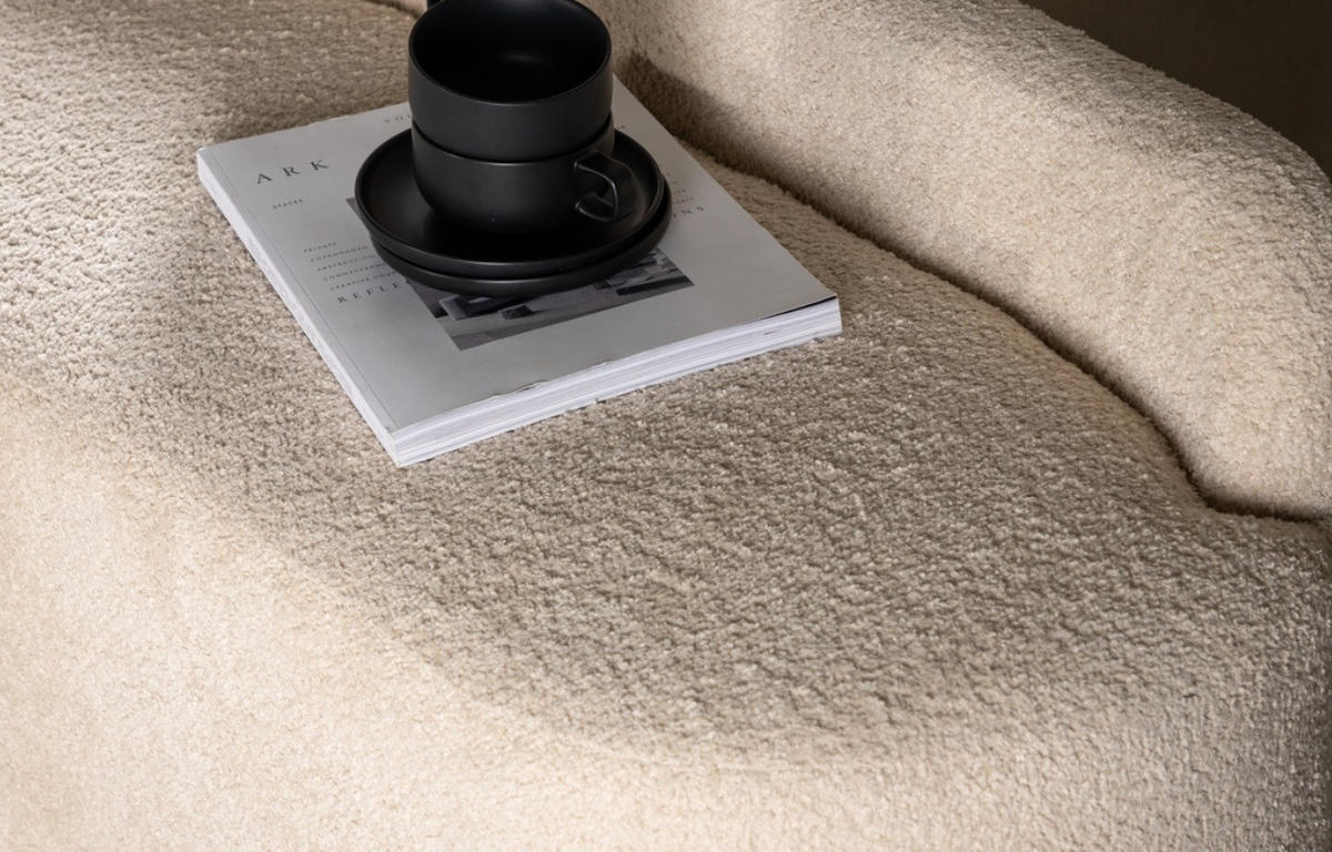 2-SITS SOFFA i textil, metall vit  - vit/svart, Design, metall/textil (160/61/57cm) - Niels Andersson