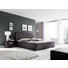 POLSTERBETT Lederlook 180/200 cm - Schwarz, Design, Textil/Metall (180/200cm) - Xora