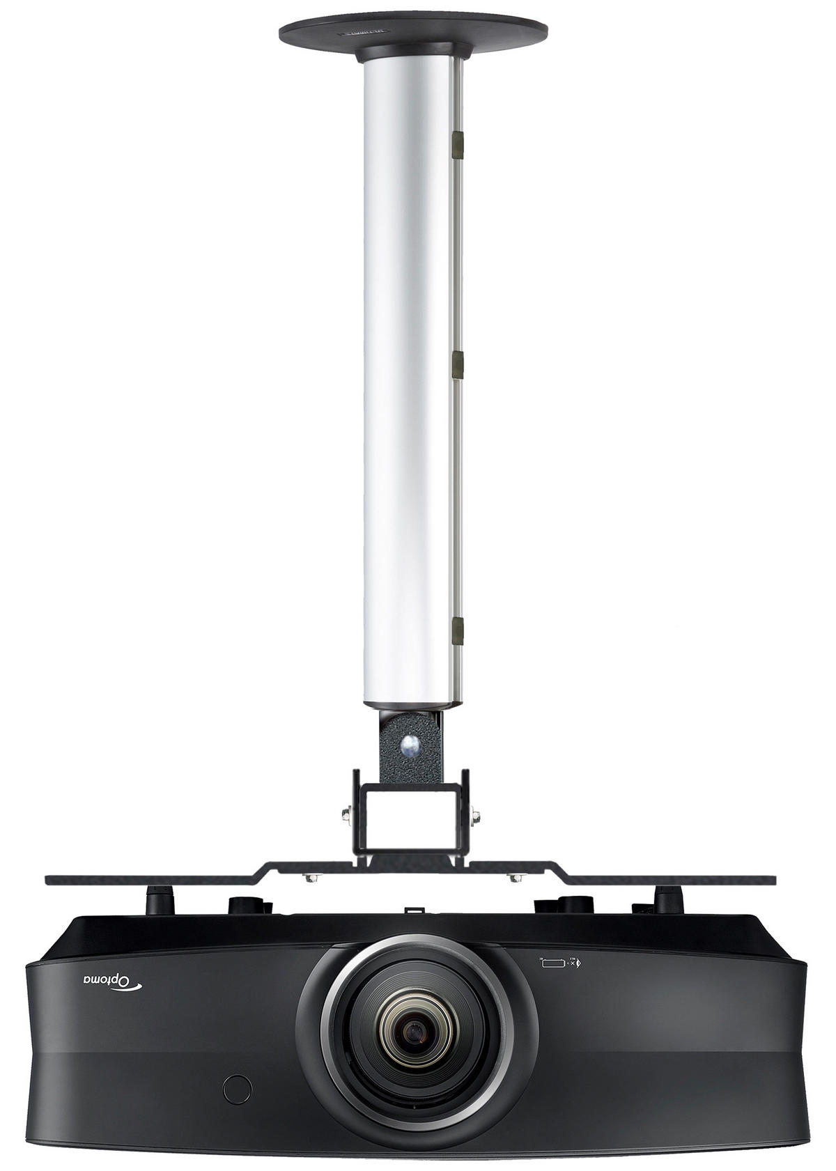 TV-WANDHALTER  - Silberfarben, MODERN, Metall (62/45/19cm) - MID.YOU
