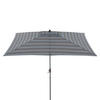 SONNENSCHIRM  300/200 cm  - Anthrazit/Grau, Basics, Textil/Metall (300/200cm) - Doppler