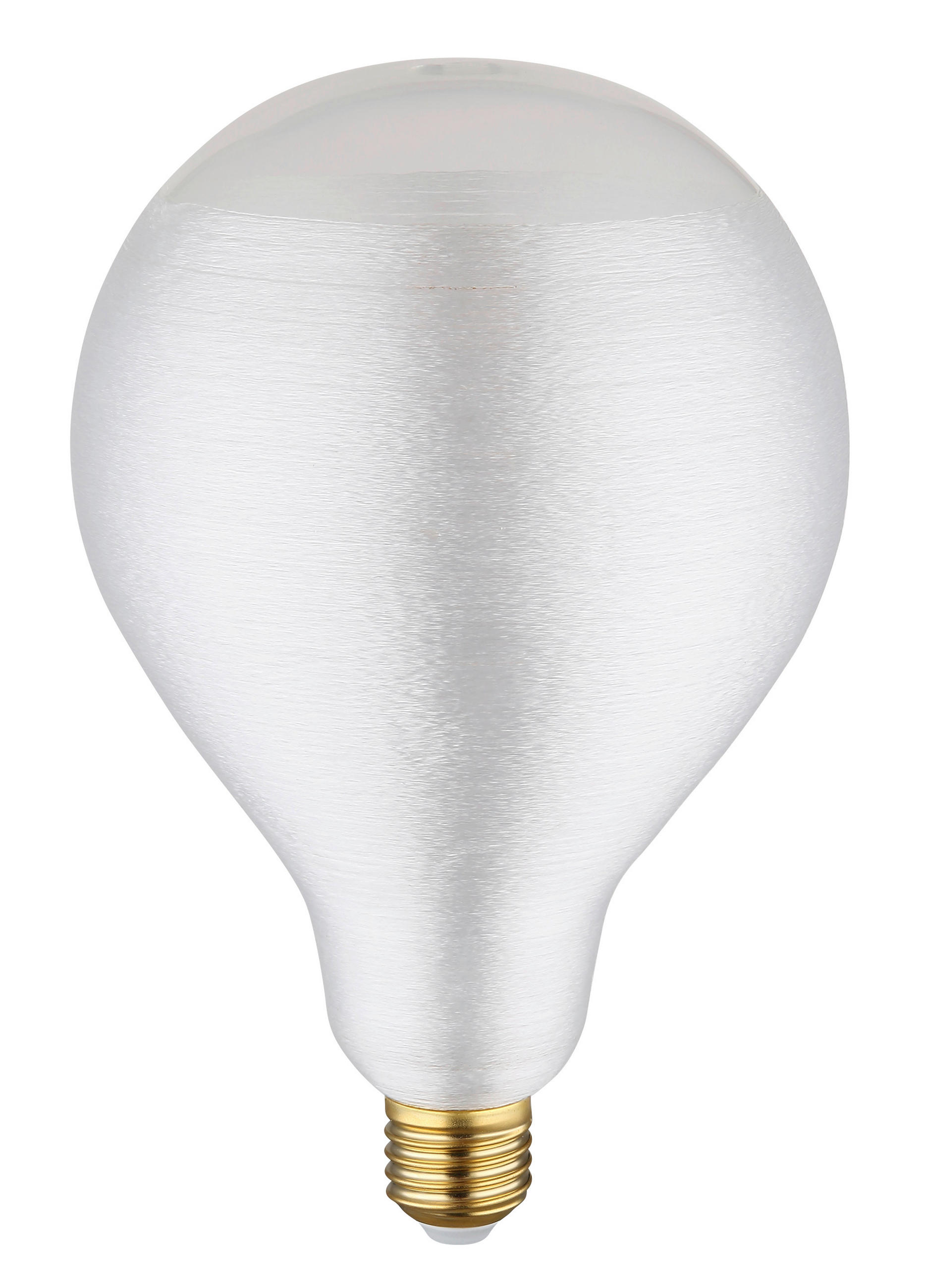 LED-LEUCHTMITTEL   E27 4 W  - Klar/Messingfarben, Basics, Glas/Metall (13/21cm) - Globo