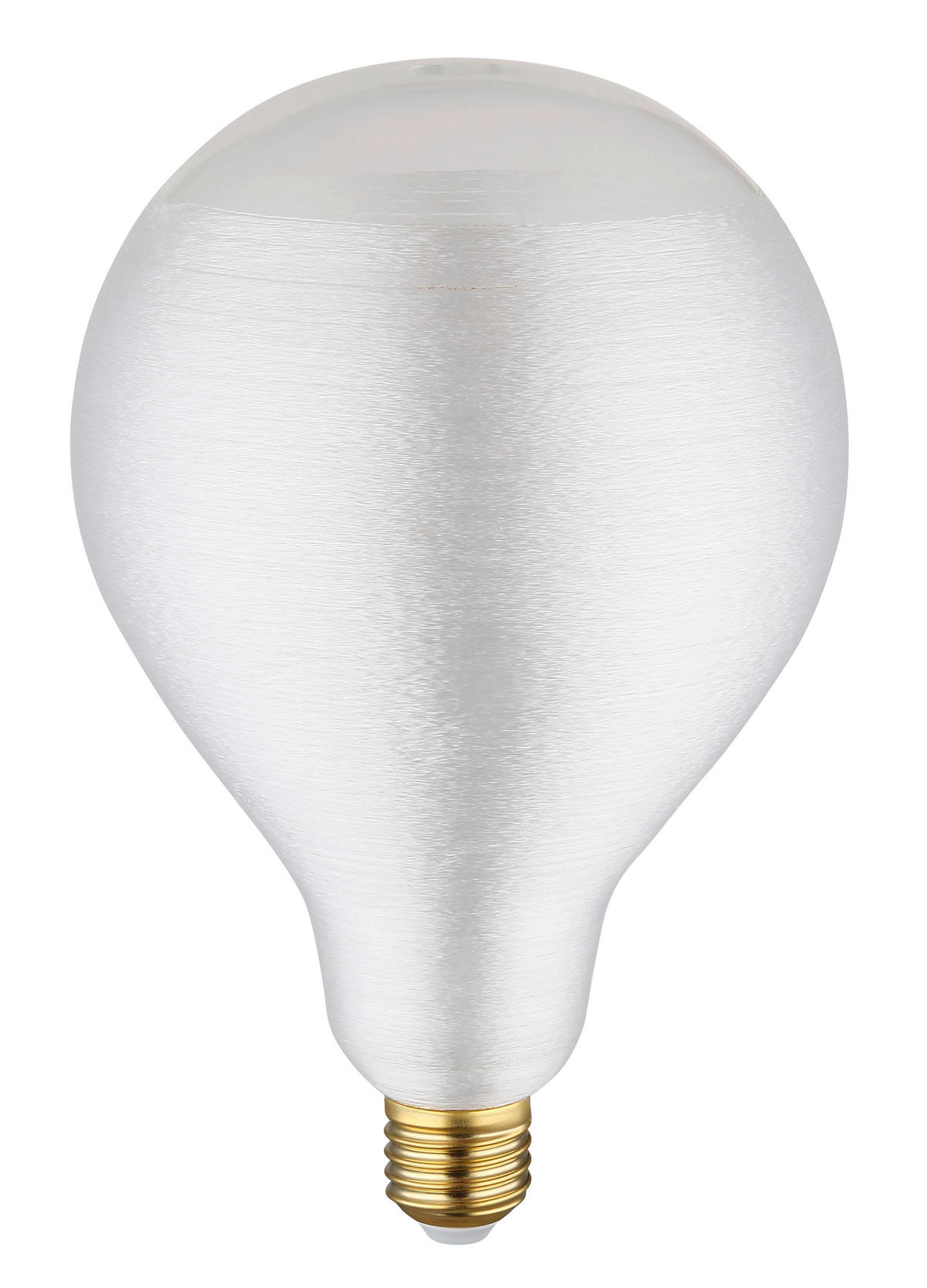 LED-LEUCHTMITTEL   E27 4 W  - Klar/Messingfarben, Basics, Glas/Metall (13/21cm) - Globo