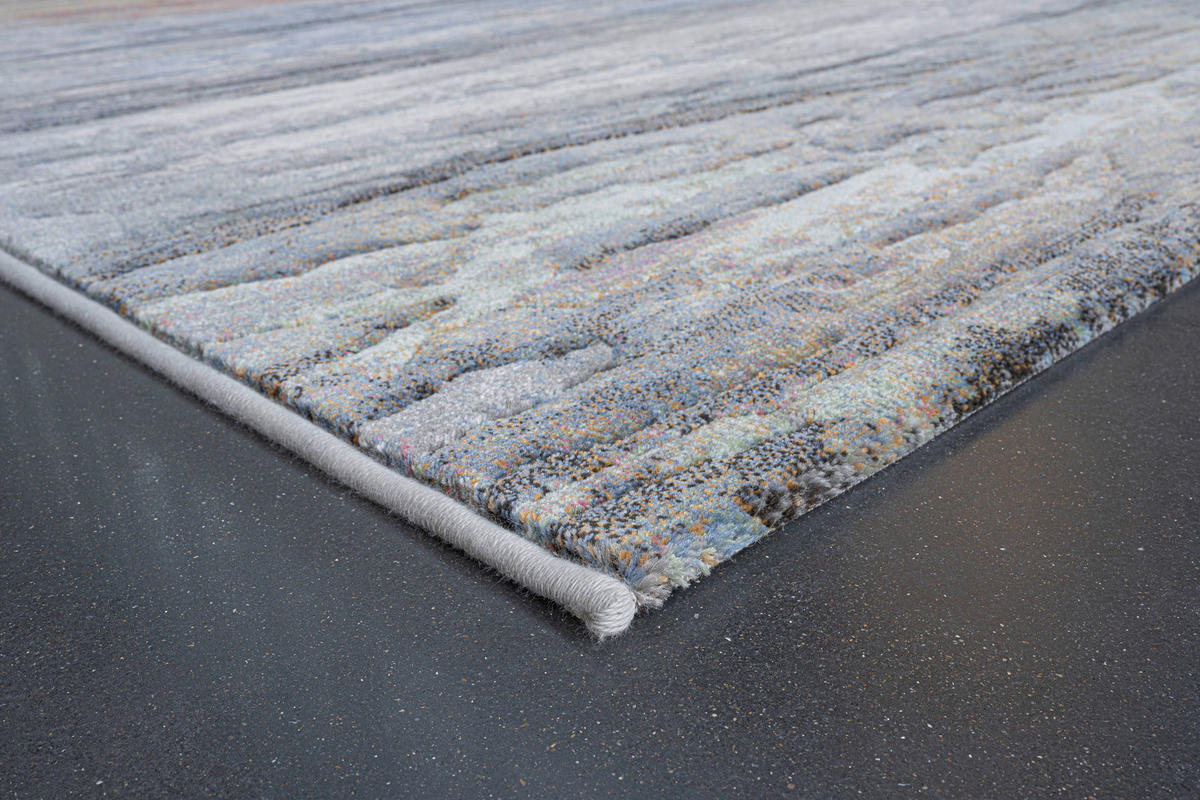 WEBTEPPICH 120/170 cm Argentum Multicolor  - Multicolor, KONVENTIONELL, Kunststoff/Textil (120/170cm) - Novel
