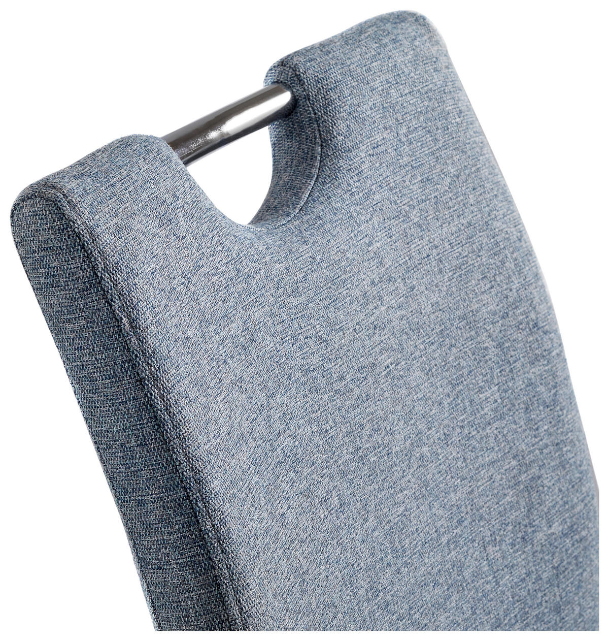 HOUPACÍ ŽIDLE, modrá - modrá/barvy chromu, Design, kov/textil (44/98/58cm) - Carryhome