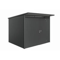 GERÄTEHAUS 260/218/260 cm  - Dunkelgrau, Basics, Metall (260/218/260cm) - Biohort