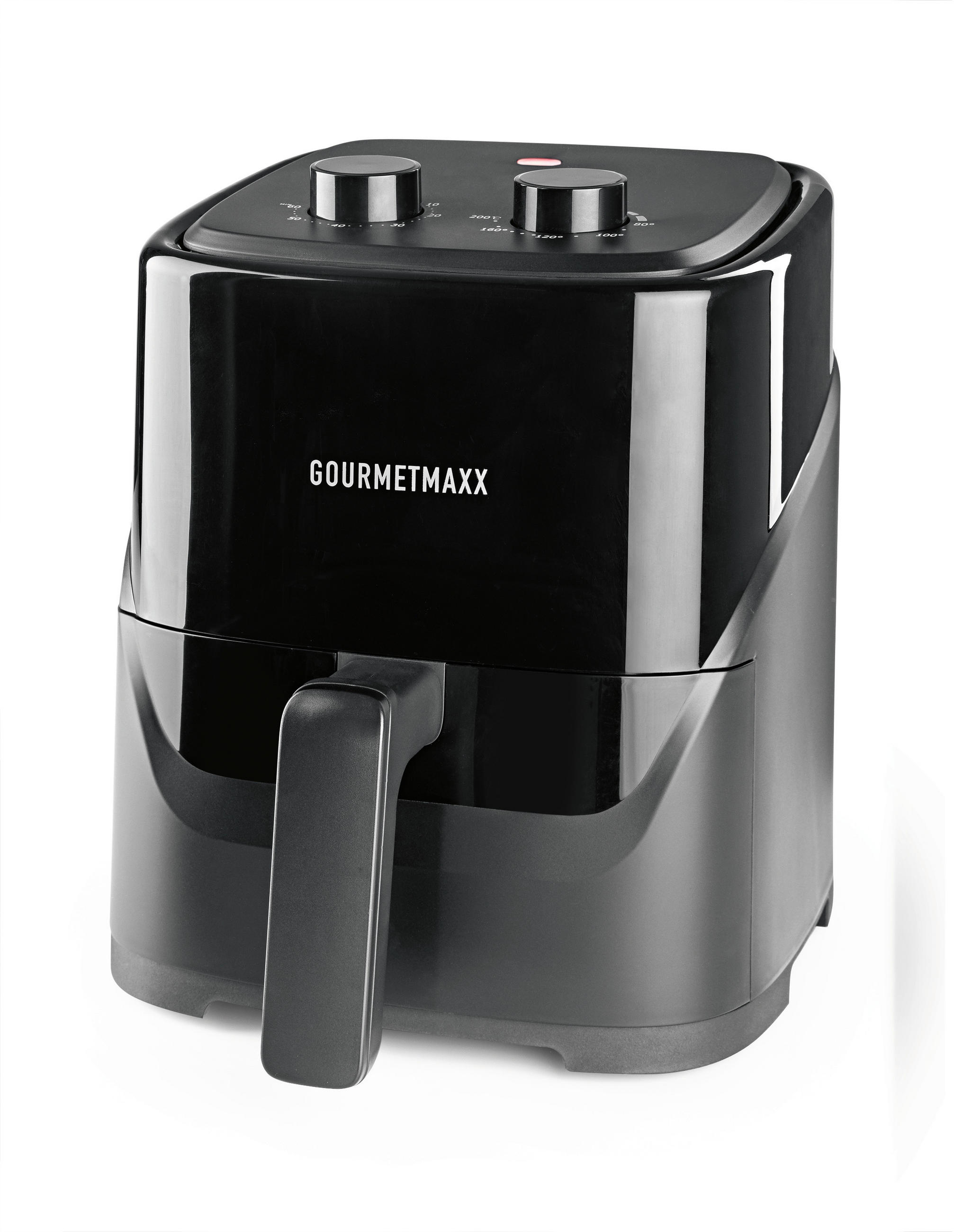 HEIßLUFTFRITTEUSE GOURMETmaxx 3,2 L  - Schwarz, Basics, Kunststoff (34,1/30/25,4cm) - GOURMETMAXX