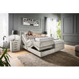 BOXSPRINGBETT 180/200 cm  in Creme  - Creme, KONVENTIONELL, Holz/Textil (180/200cm) - Dieter Knoll