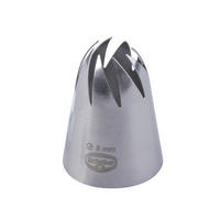 SPRITZTÜLLE - Silberfarben, Basics, Metall (0,6cm) - Dr.Oetker