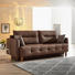 SCHLAFSOFA Mikrofaser Dunkelbraun - Schlammfarben/Dunkelbraun, KONVENTIONELL, Textil (218/80/44/94cm) - Carryhome SCHLAFSOFA Mikrofaser Dunkelbraun - Schlammfarben/Dunkelbraun, KONVENTIONELL, Textil (218/80/44/94cm) - Carryhome