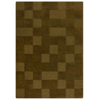 HANDWEBTEPPICH 120/170 cm CHECKERBOARD Grün  - Grün, KONVENTIONELL, Textil (120/170cm)