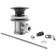 EXCENTERGARNITUR  - Chromfarben/Schwarz, Basics, Metall - Xora