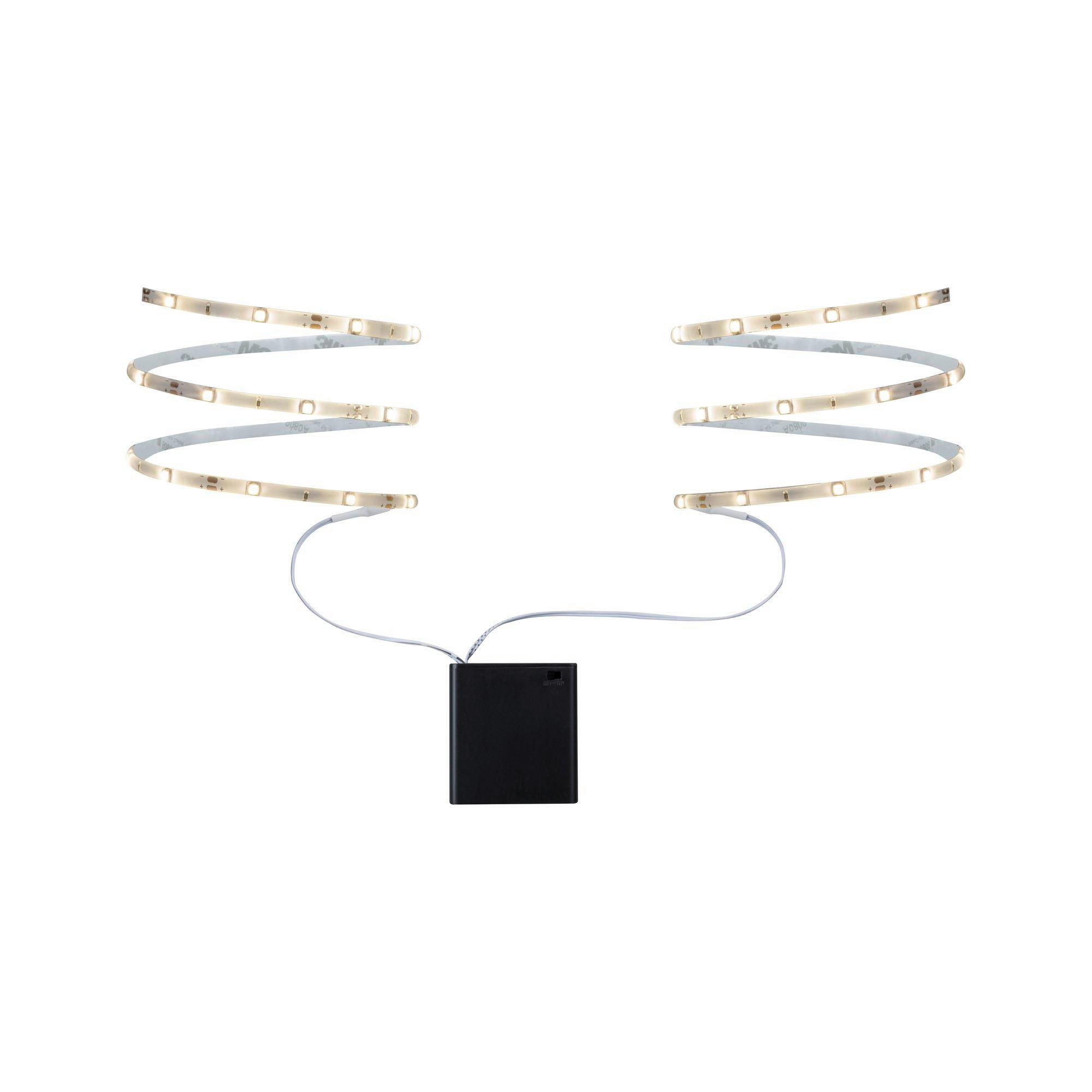 LED-STRIP 2x 80,0 cm  - Weiß, Basics, Kunststoff/Metall (2x 80,0cm) - Paulmann