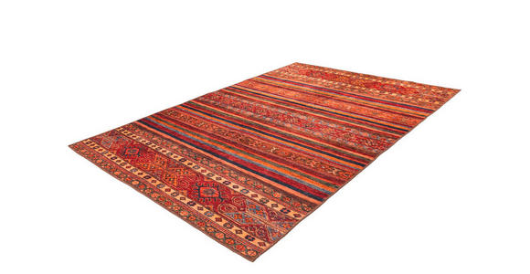 FLACHWEBETEPPICH 75/150 cm Faye 725 Multi / Rot Multicolor, Rot  - Rot/Multicolor, Basics, Textil (75/150cm) - Novel