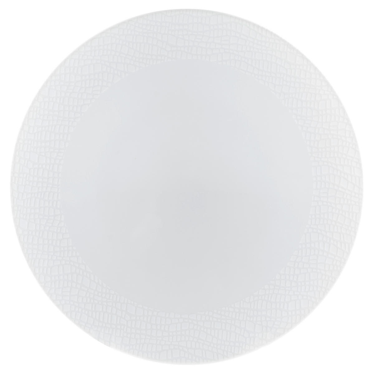 FRÜHSTÜCKSTELLER Weiß 22,5 cm Life Fashion Luxury White  - Weiß, Design, Keramik (22,5cm) - Seltmann Weiden