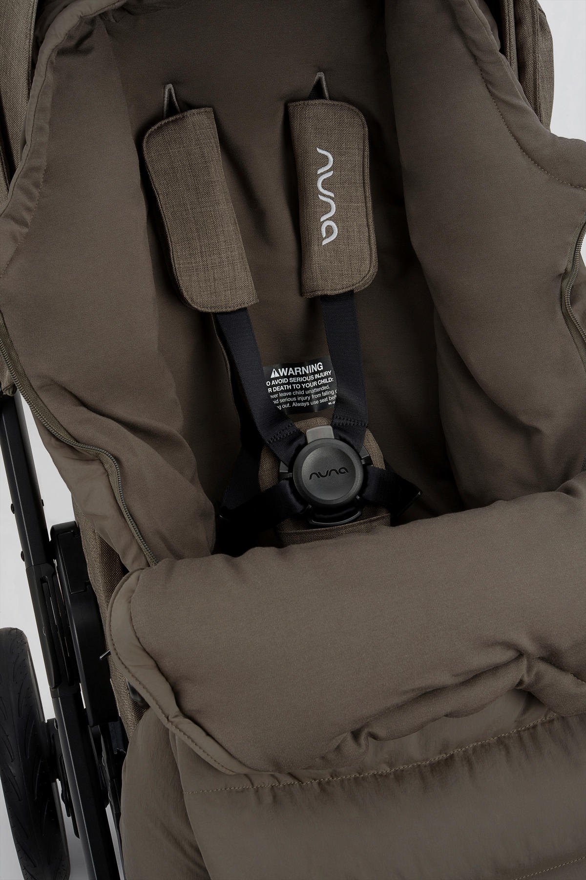 FUßSACK Winter Stroller Set  - Graubraun, Basics, Textil (99/42/14cm) - Nuna