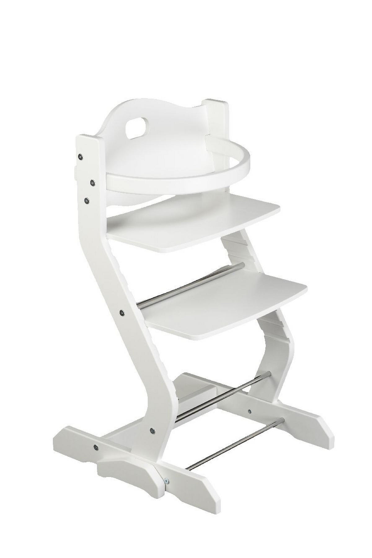 KINDERSTUHL - Weiß, Basics, Holz (50/43/81cm) - tiSsi