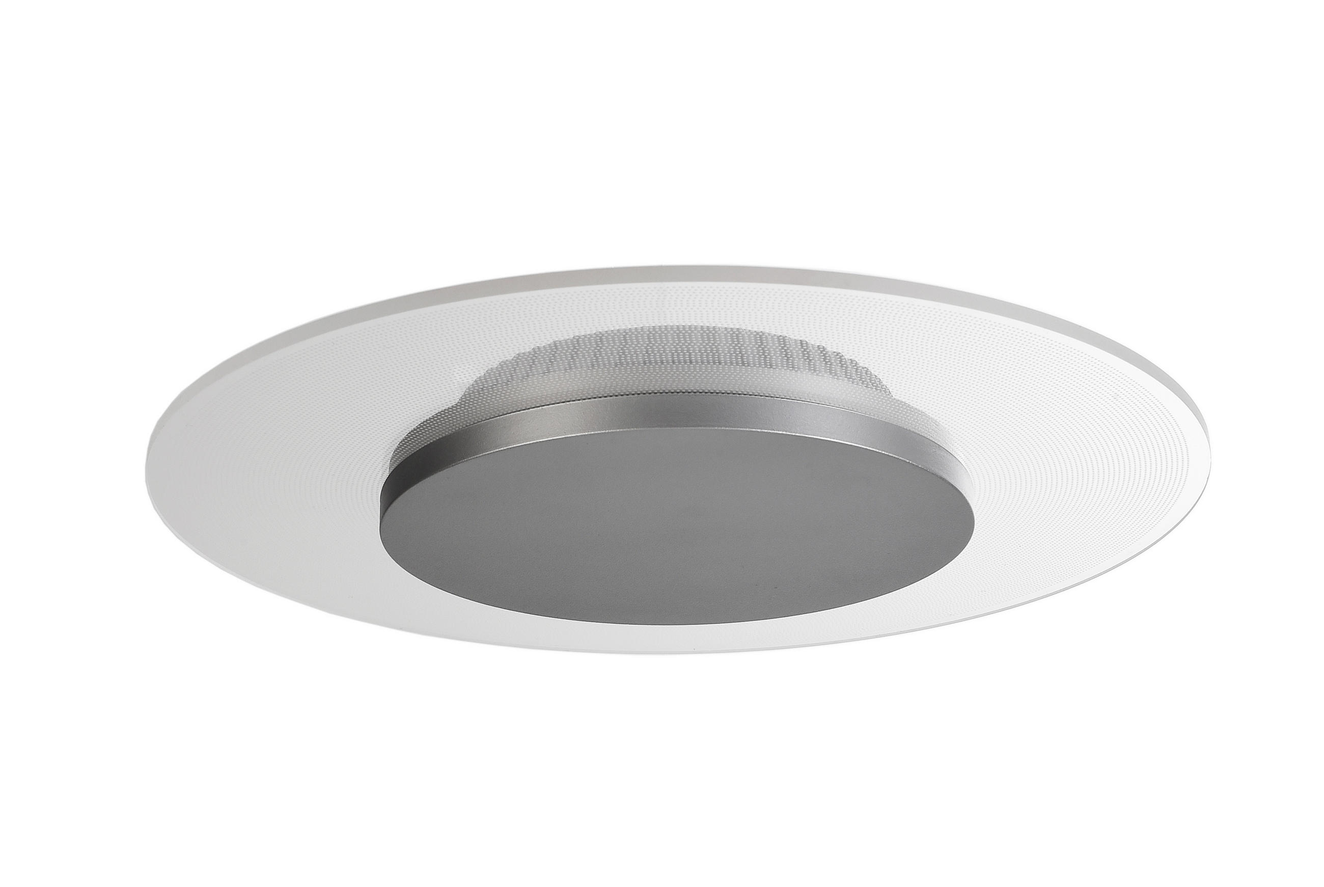 LED-DECKENLEUCHTE    29/29/4 cm  - Grau, Konventionell, Kunststoff/Metall (29/29/4cm)