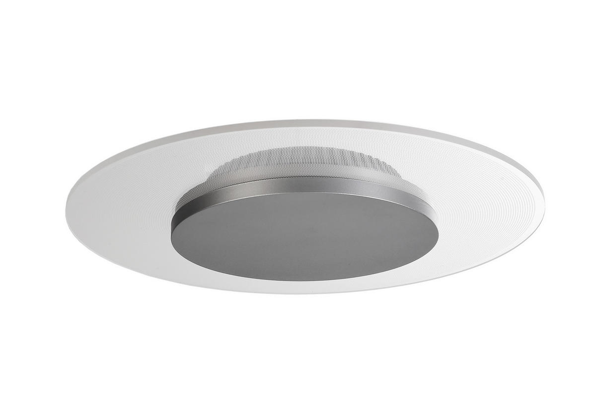 LED-DECKENLEUCHTE    29/29/4 cm  - Grau, Konventionell, Kunststoff/Metall (29/29/4cm)