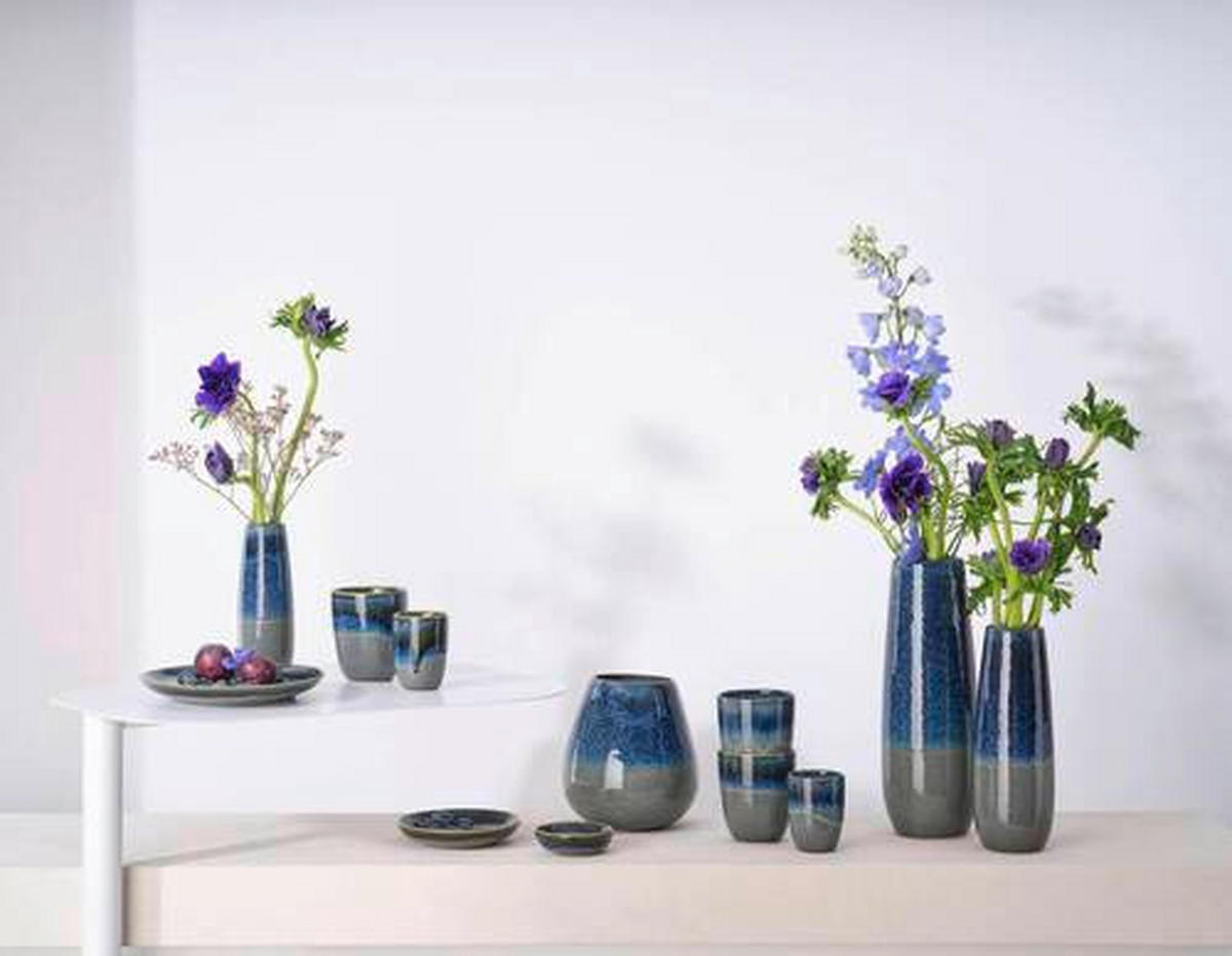 BECHER il capriccio    - Blau, KONVENTIONELL, Keramik (6/8cm) - ASA