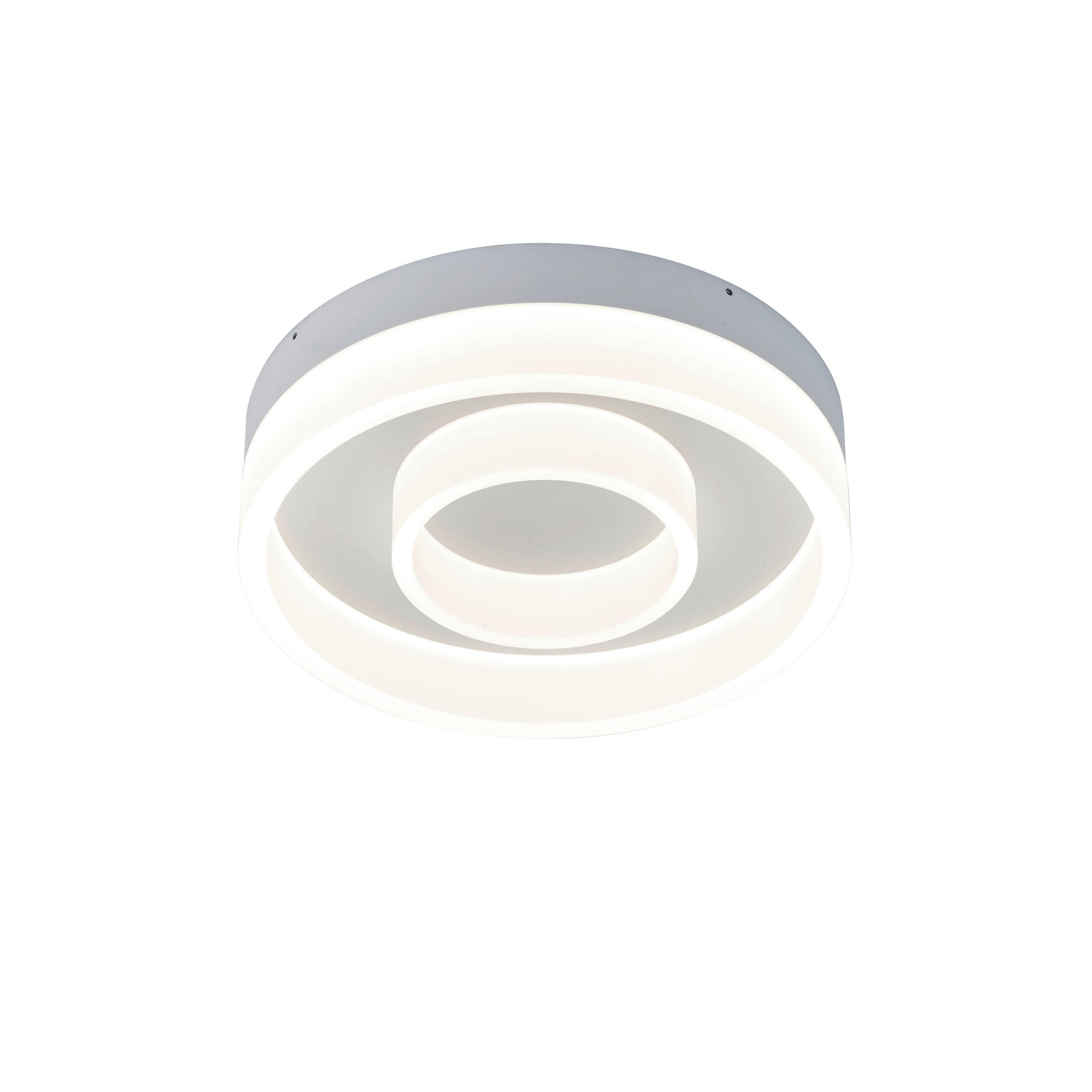 LED-DECKENLEUCHTE 30/7,5 cm   - Weiß, Design, Kunststoff/Metall (30/7,5cm) - Helestra
