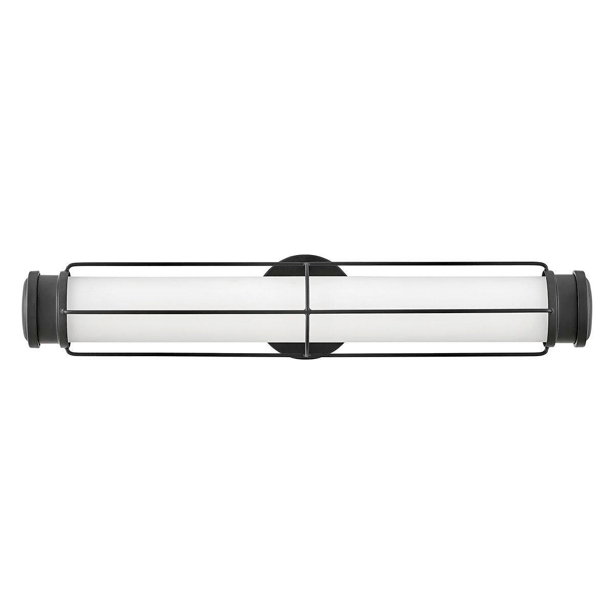 LED-WANDLEUCHTE Hinkley 11,4/61/13 cm  - Schwarz, Design, Glas/Metall (11,4/61/13cm) - Elstead Lighting