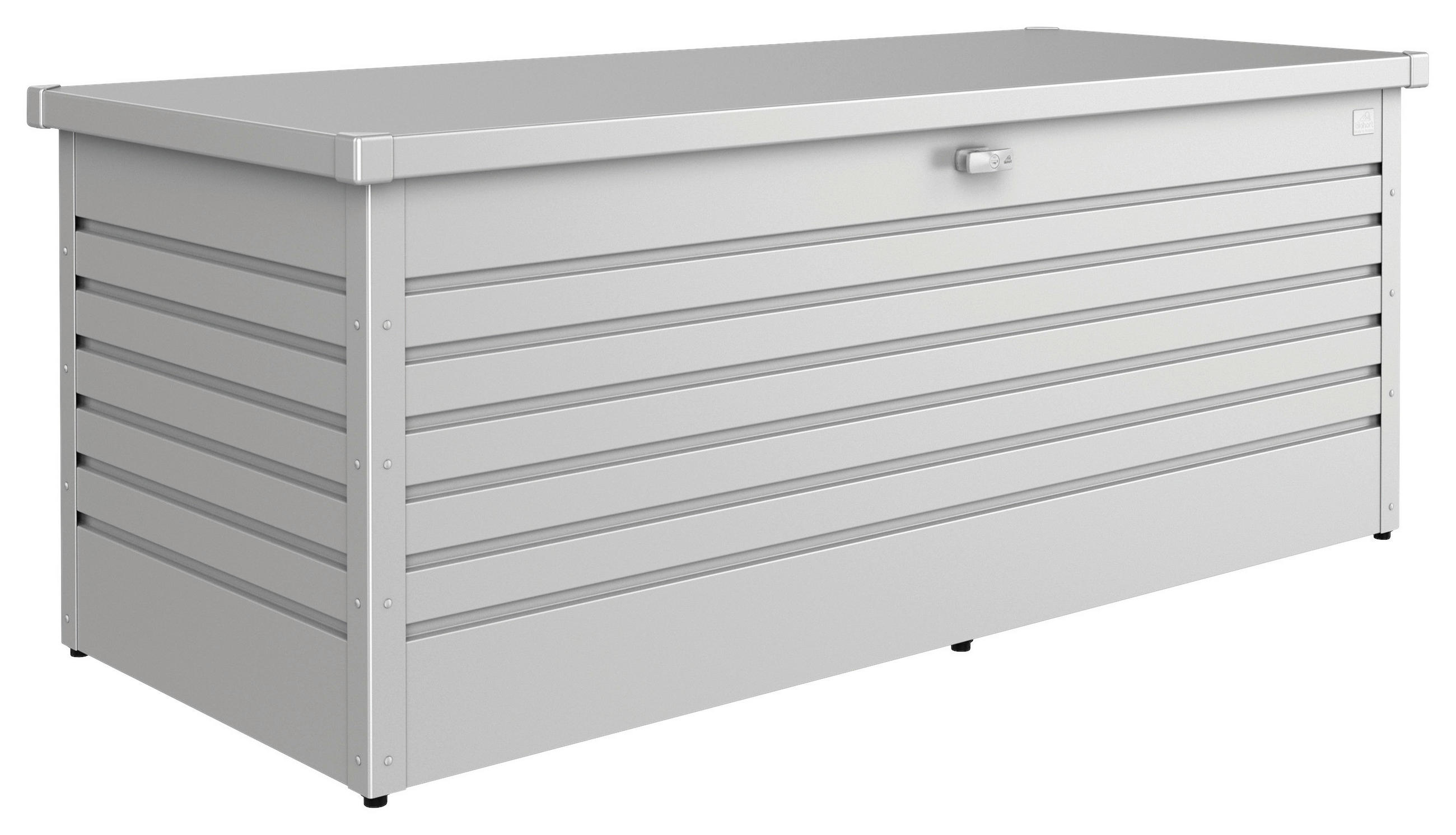  KISSENBOX 181/71/79 cm Metall Silberfarben  - Silberfarben, Basics, Metall (181/71/79cm) - Biohort
