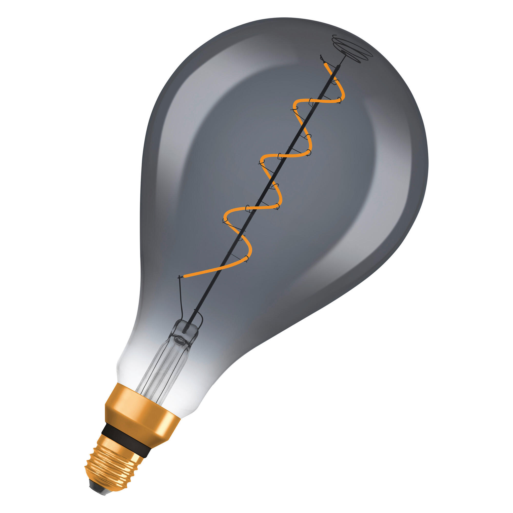 LED-LEUCHTMITTEL   E27 4 W 150 lm  - Grau, Basics, Glas (16/28,7cm) - Osram