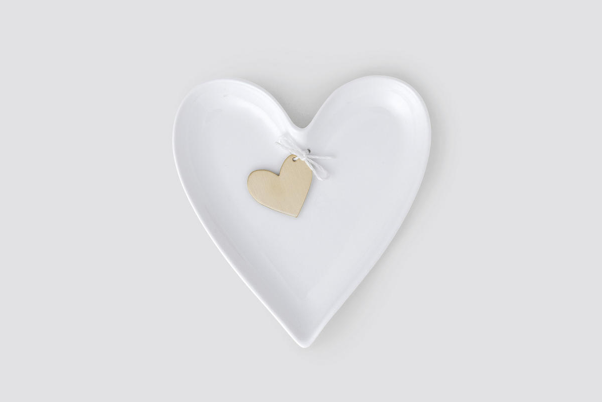 DEKOTELLER - Weiss, Basics, Keramik (12/11,5/1,6cm) - Räder