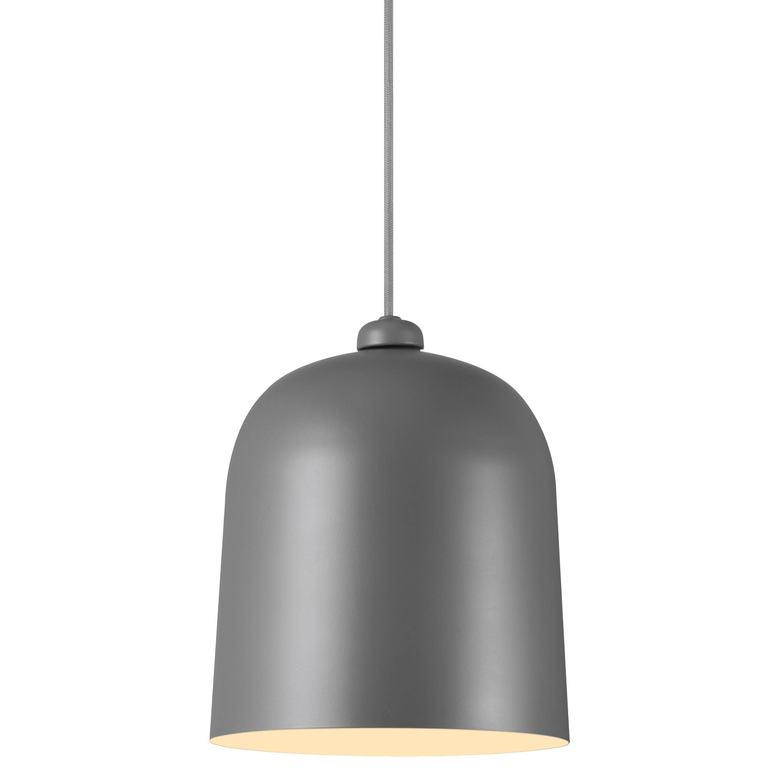 Hängeleuchte in Grau mit Metal ANGLE 21/32 cm - Grau, Design, Metall (21/32cm) - Nordlux