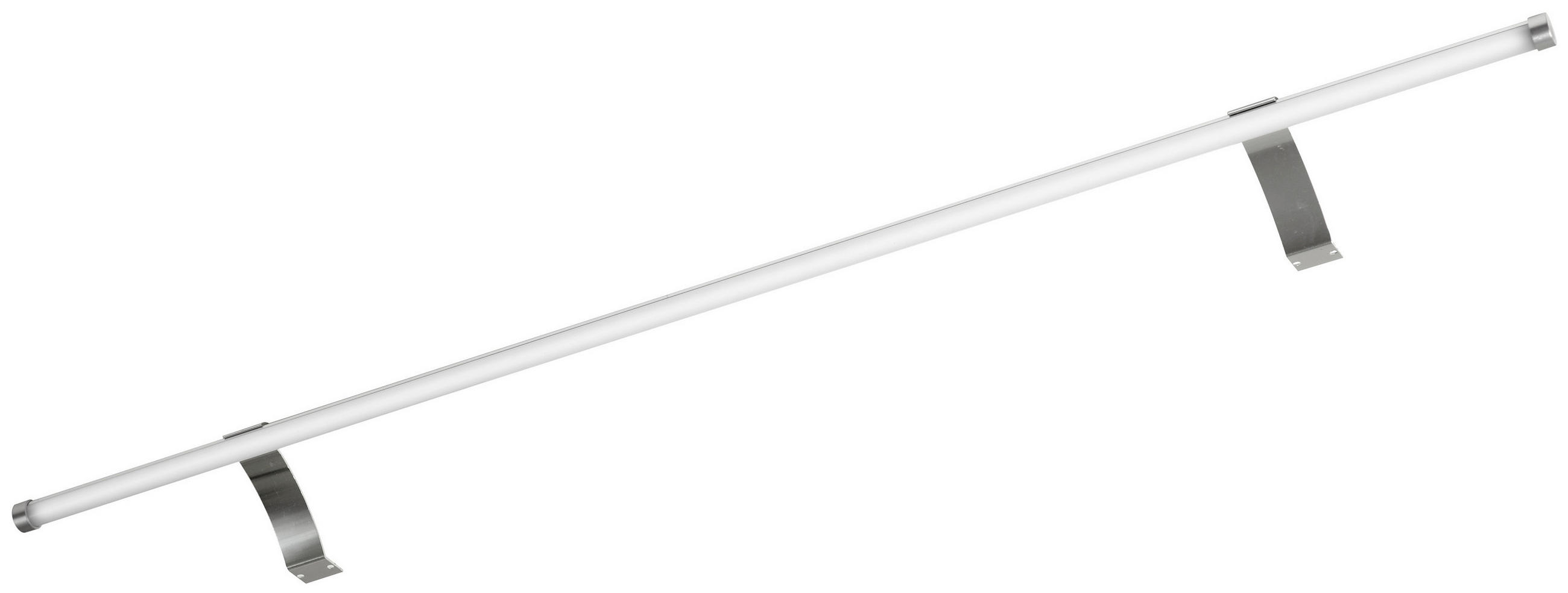 AUFBAULEUCHTE - Chromfarben, Basics, Metall (90/5,5/9cm) - Sadena