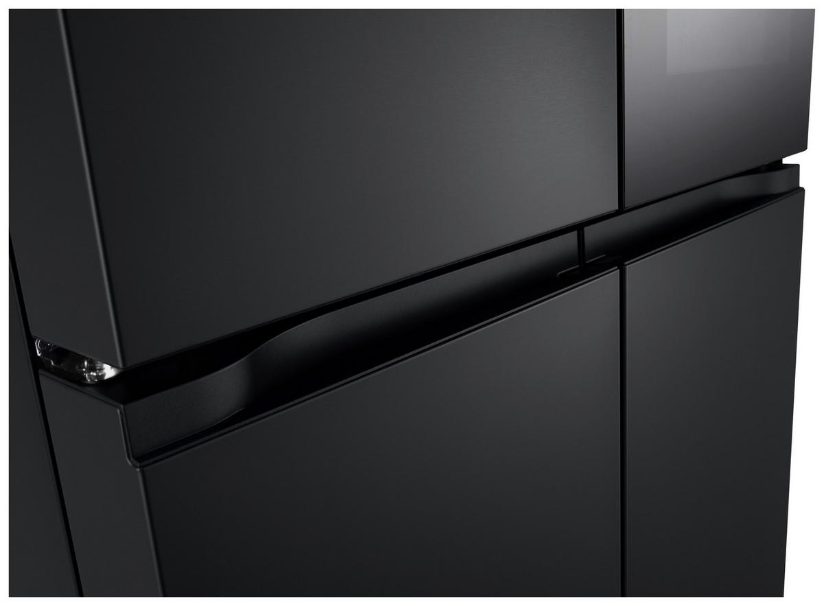 MULTI-DOOR 83.5/178.7/73 cm GMV860EPDE  - Schwarz, Trend, Glas/Kunststoff (83.5/178.7/73cm) - LG
