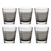 WHISKY-GLÄSERSET 250,00 ml 6-teilig  - Grau, Design, Glas (8,30/9,00/8,30cm) - Leonardo