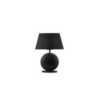LED-TISCHLEUCHTE Nero   - Schwarz, Basics, Textil/Metall (41/28/14cm) - Bankamp