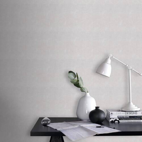 VLIESTAPETE  - Taupe, Basics, Papier/Kunststoff (104/1000cm) - Xora