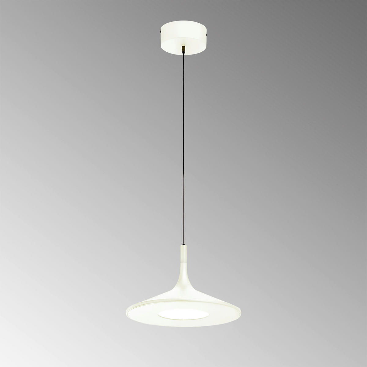 LED-HÄNGELEUCHTE 45/250 cm  - Weiß, Basics, Kunststoff (45/250cm) - Schöner Wohnen