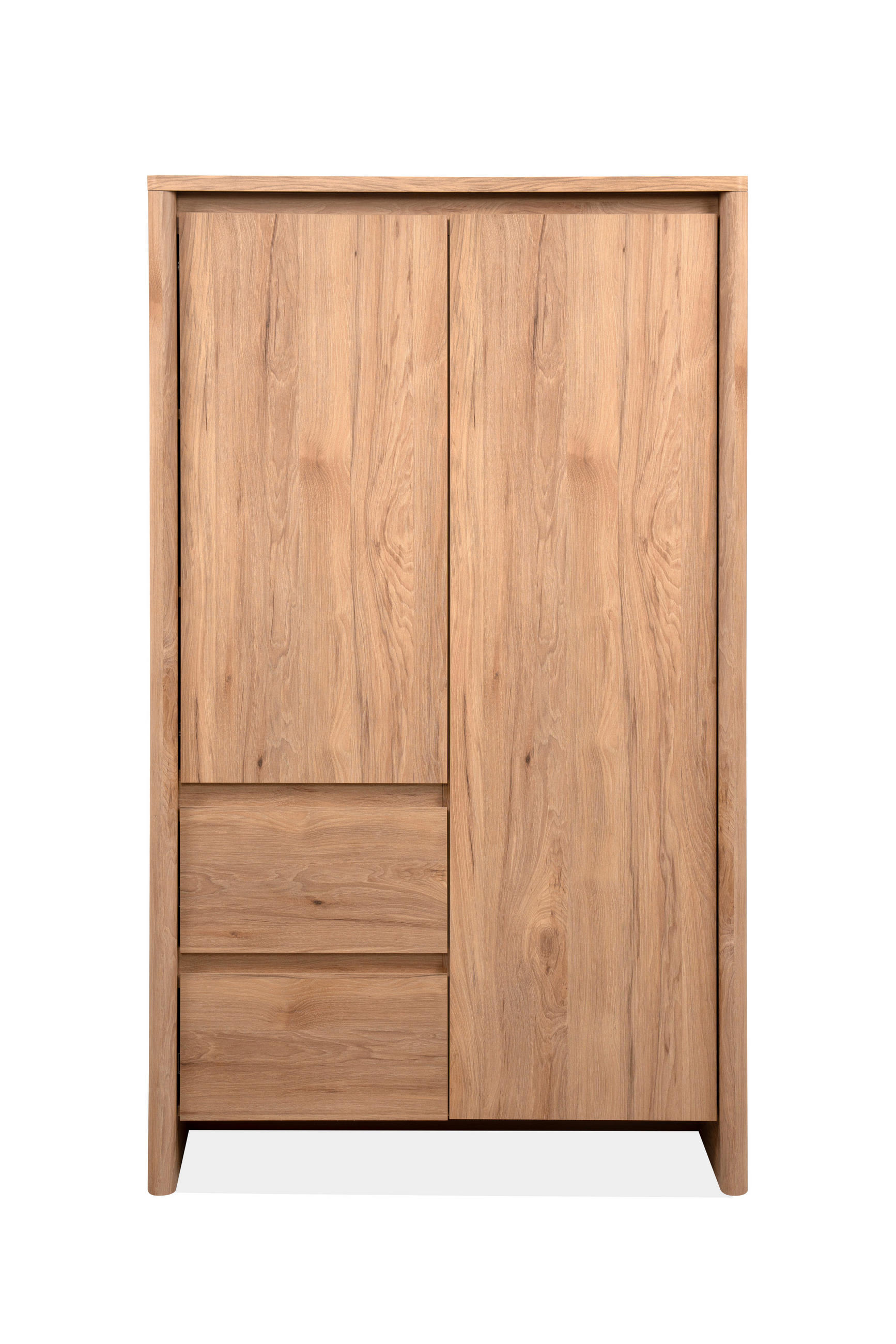 HIGHBOARD  86/140/40 cm 2 Schublade(n)  - Naturfarben, Design, Holzwerkstoff (86/140/40cm) - MID.YOU