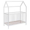 GITTERBETT Emma 1  144/75/161 cm   - Weiß, Trend, Holz (144/75/161cm) - My Baby Lou