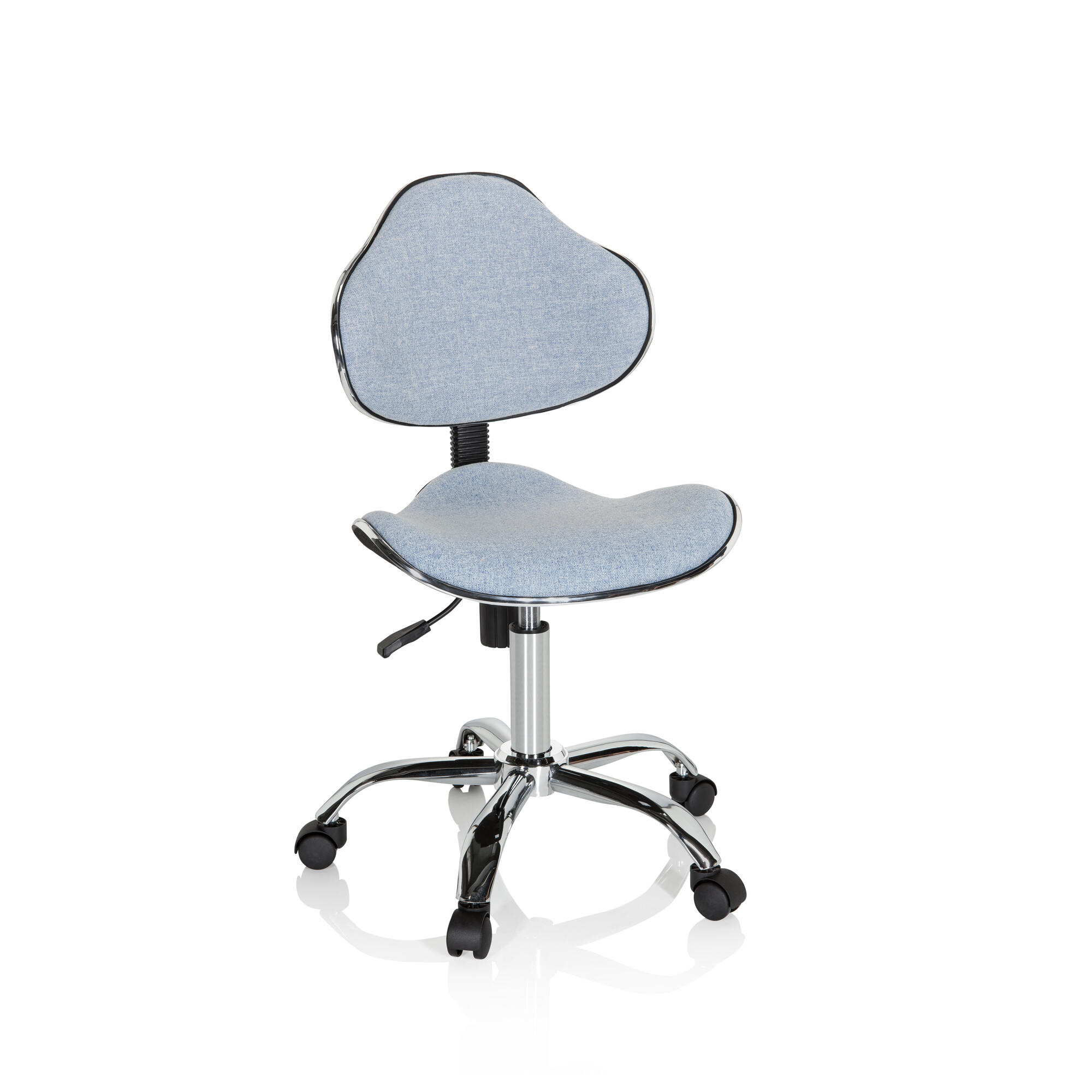 JUGENDDREHSTUHL Hellblau  - Hellblau, Basics, Kunststoff (47/87-98/49cm) - MID.YOU