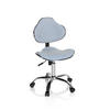 OTOČNÁ ŽIDLE PRO MLÁDEŽ, světle modrá - světle modrá, Basics, plast (47/87-98/49cm) - MID.YOU
