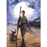 FOTOTAPETE Star Wars  - Blau/Grau, Design, Papier (184/254cm) - Disney
